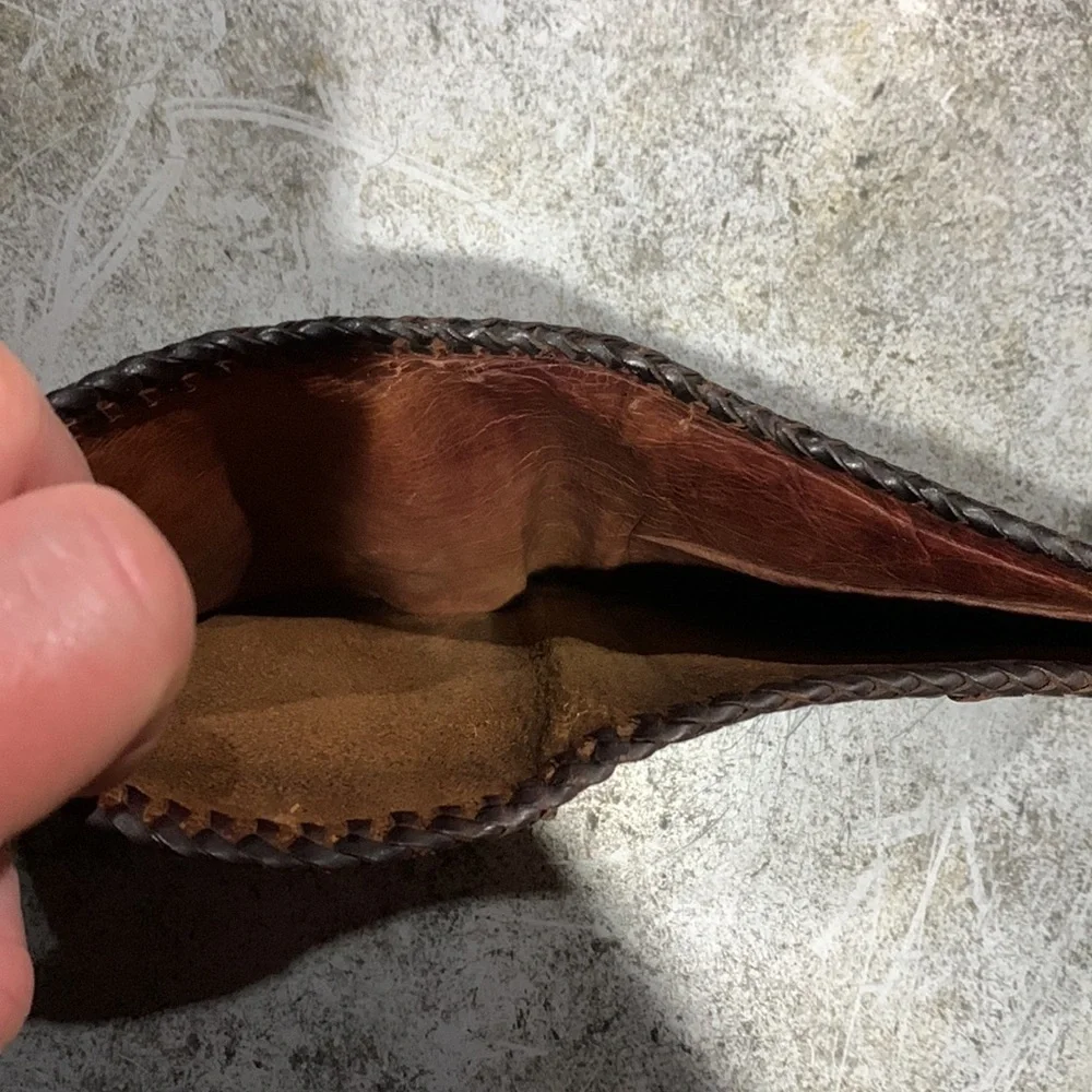 Vintage brown leather